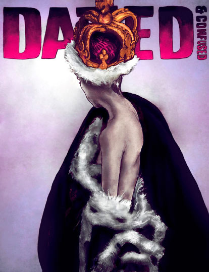 This is Artist Danny Roberts Cover Version for London Based Dazed and Confused Magazine Cover Version Contest