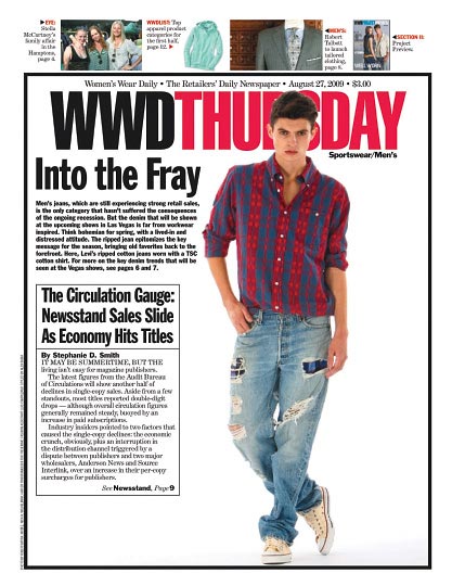 Cover of womens wear daily june 08 2010